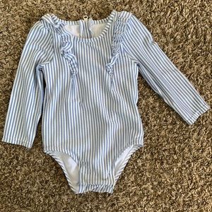 Baby Gap Seersucker Swimsuit